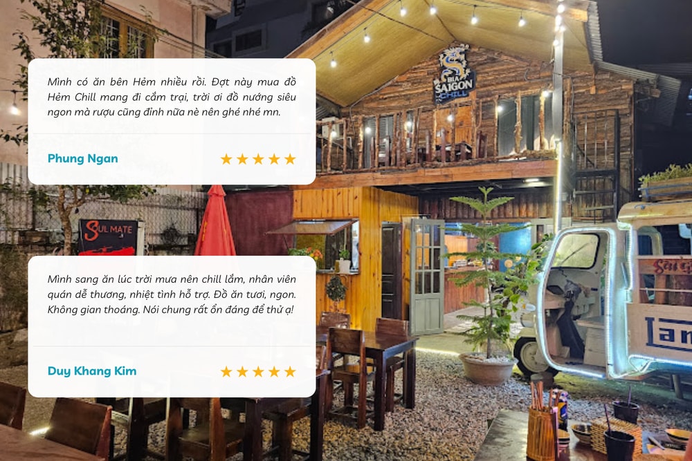 Hẻm Chill BBQ thông thoáng, chill và phục vụ tận tình